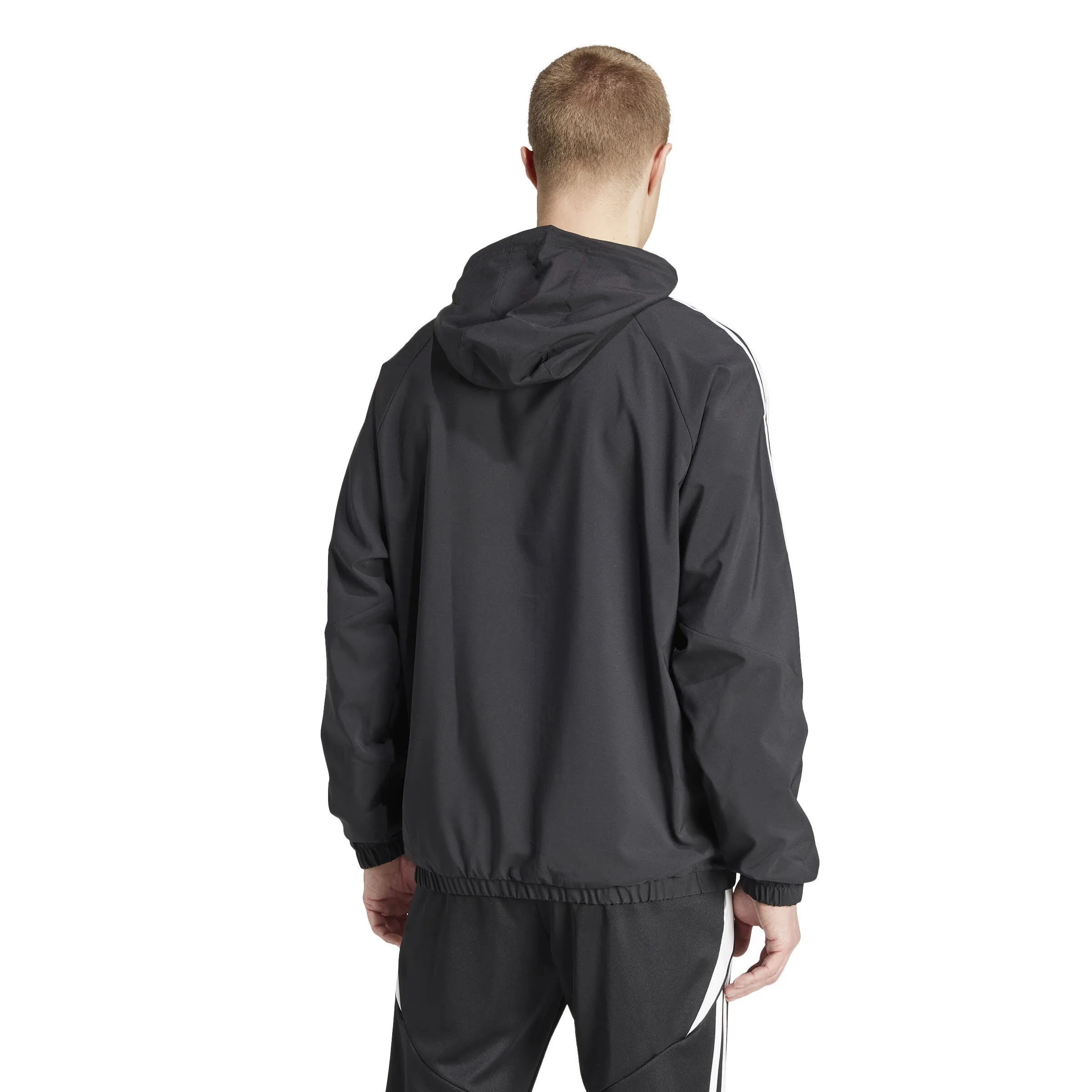 adidas Tiro 24 Windbreaker Trainingsjacke Sportjacke Herren schwarz
