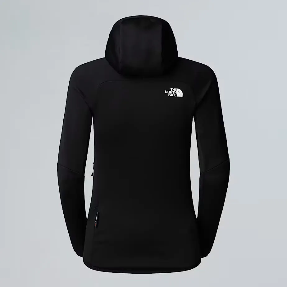 The North Face Meteora Fleece Damen Fleecejacke mit Kapuze schwarz