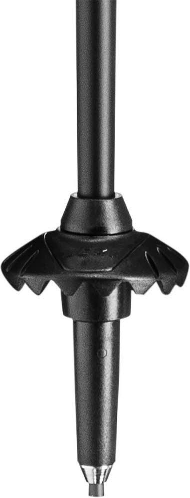 Leki Airfoil 3D Unisex Skistöcke Ski Poles schwarz/grau