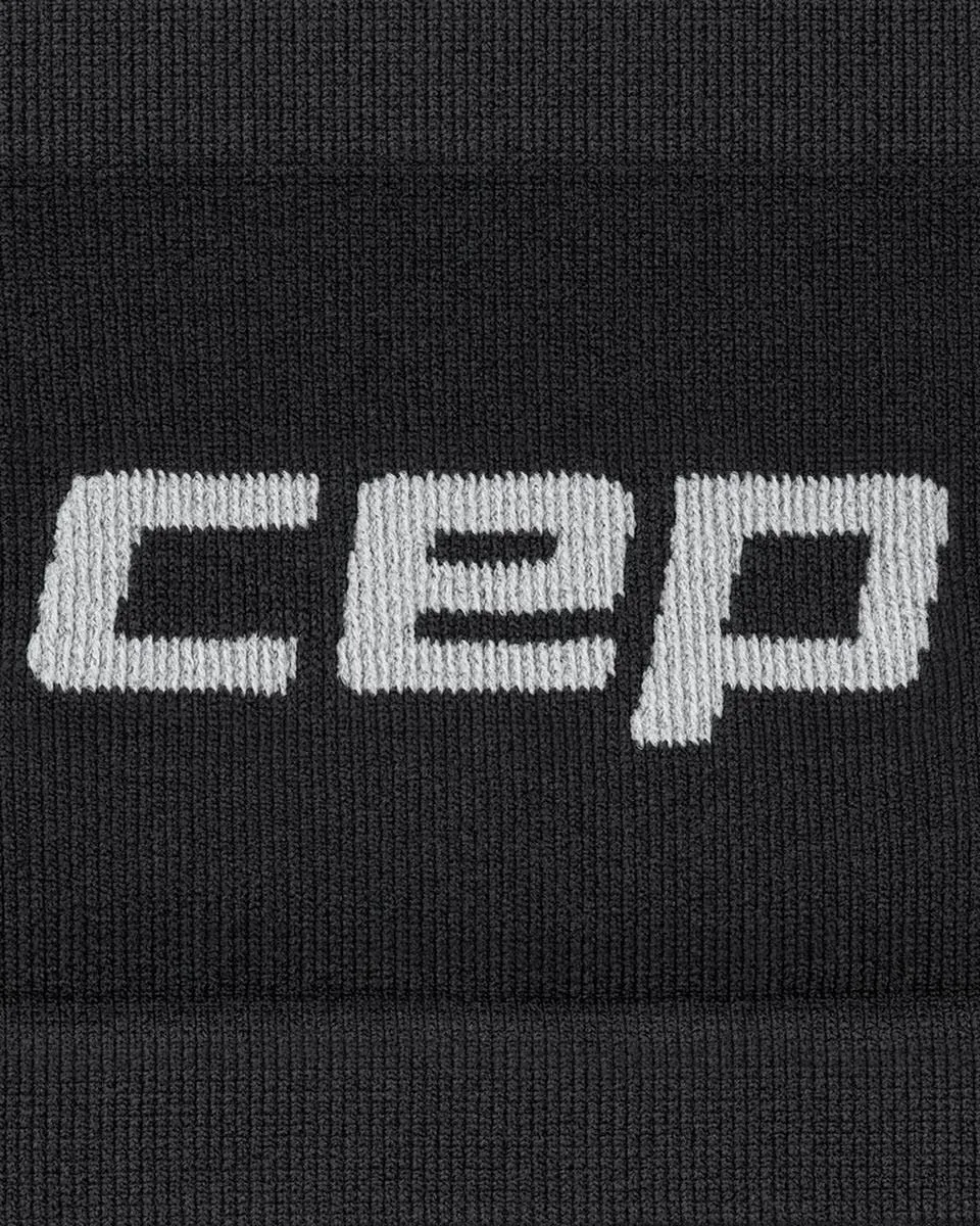 CEP run socks tall 5.0 Daumen Laufsocken schwarz