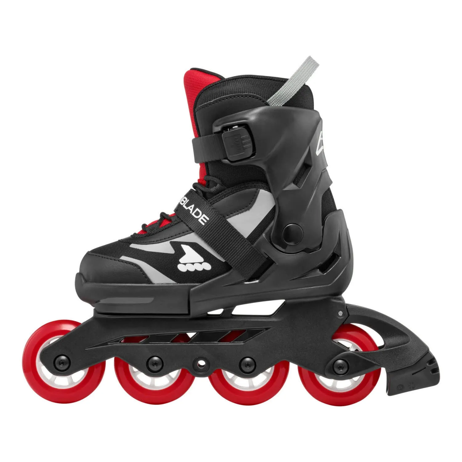 Rollerblade MICROBLADE Kinder Inlineskates größenverstellbar schwarz/rot