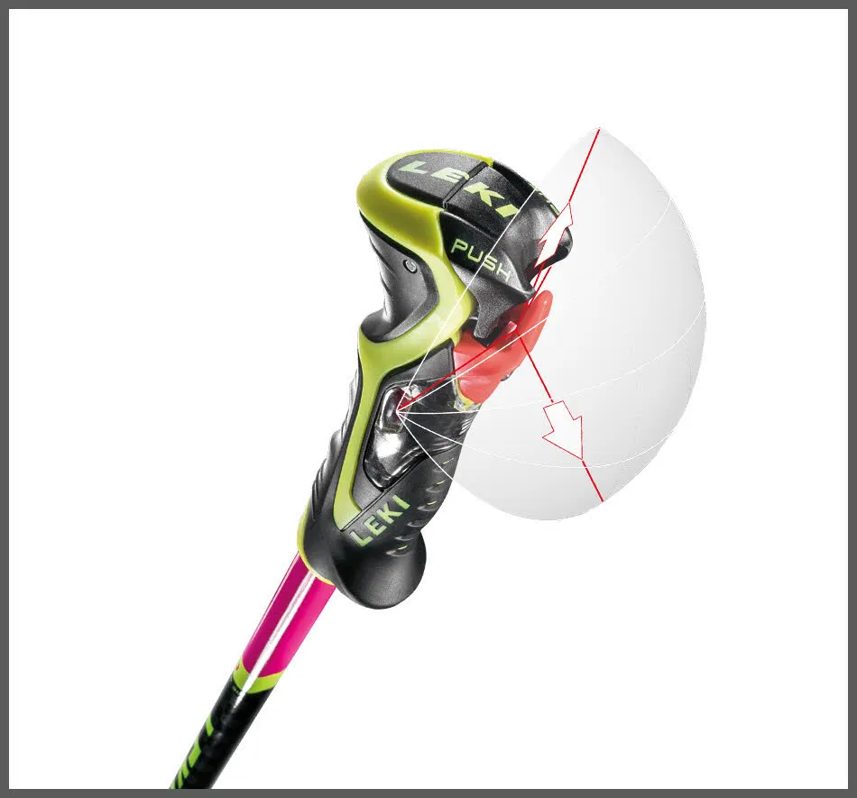 Leki WCR TBS SL 3D Damen Skistöcke Ski Poles pink