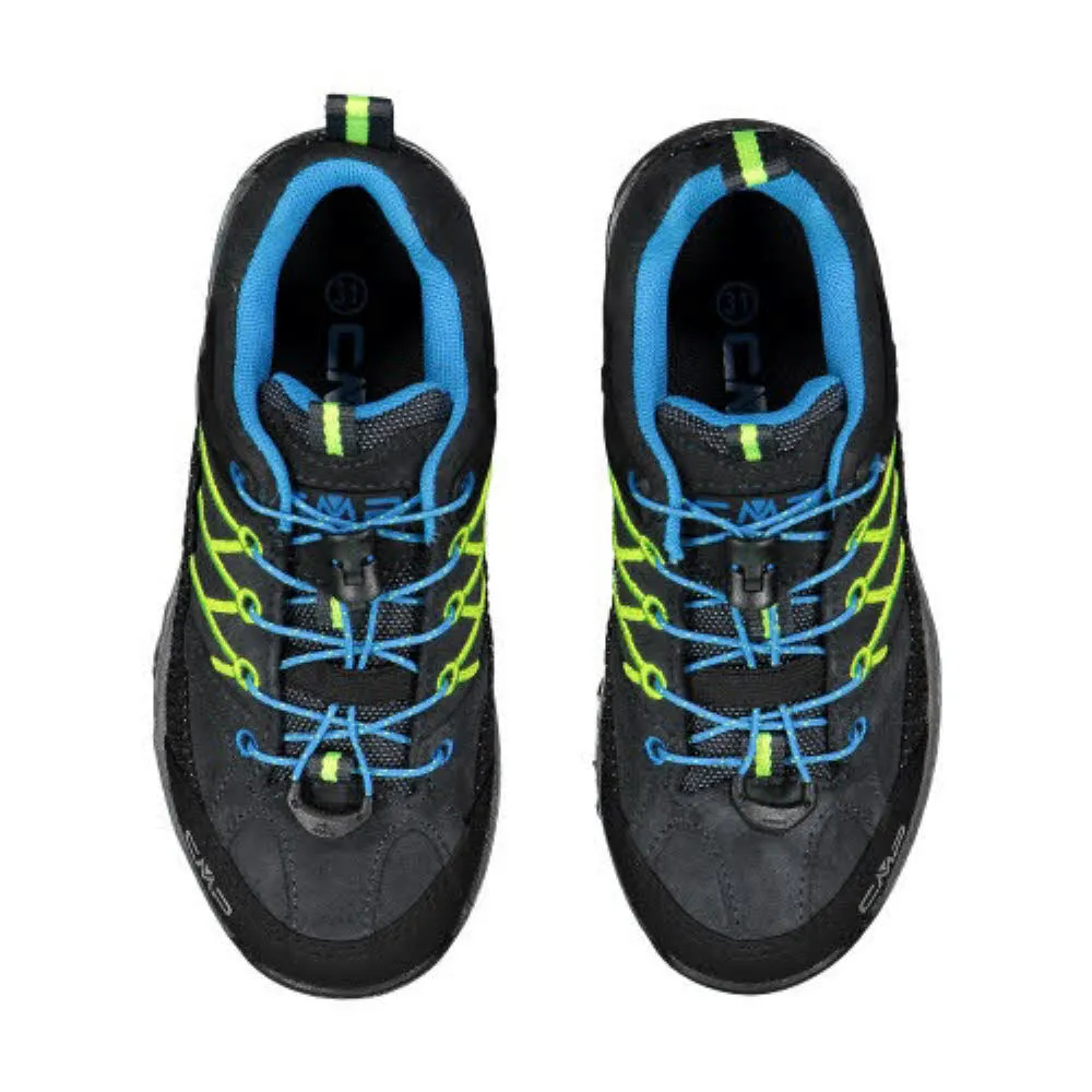 CMP Kids Rigel Low Trekkingschuh Kinderschuh Wanderschuh wasserdicht Outdoor Jungen blau