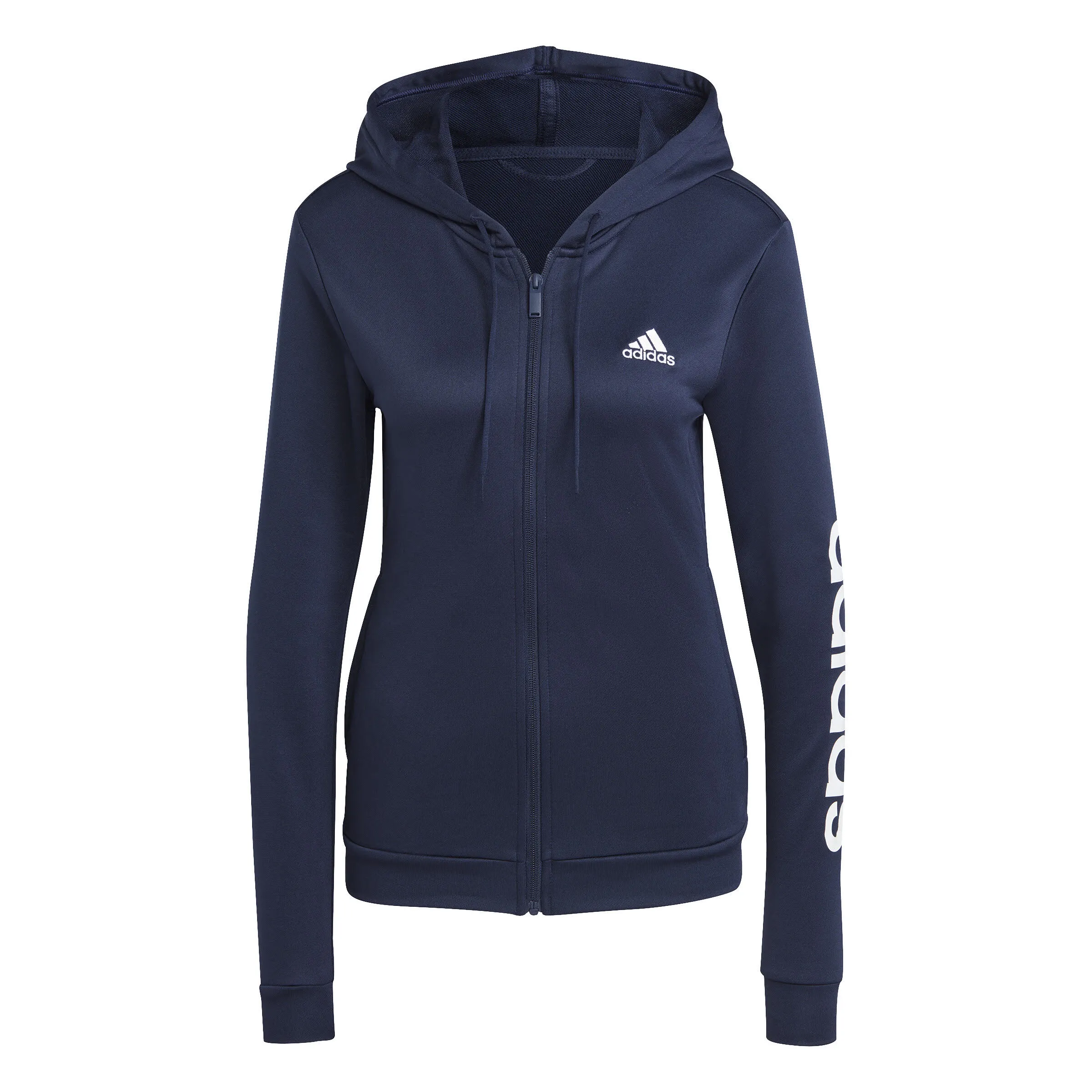 adidas Linear Damen Trainingsanzug dunkelblau