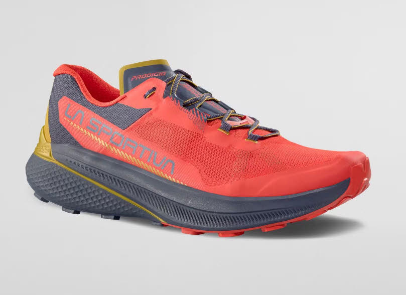 La Sportiva Prodigio Joggingschuhe Trailrunning Herren rot grau