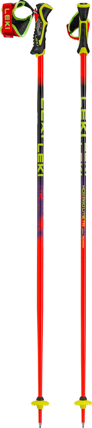 Leki WCR Pro Lite SL TR Unisex Skistöcke Ski Poles rot/violett