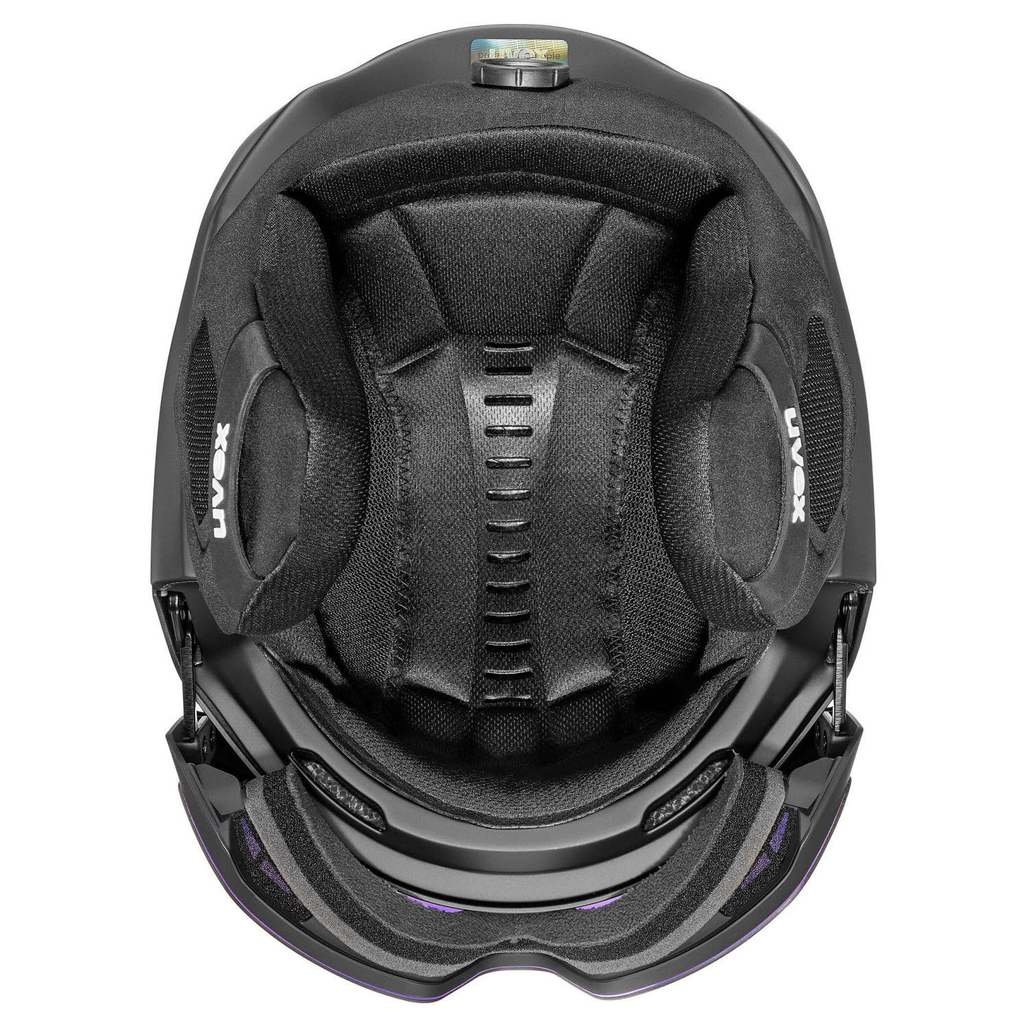 Uvex horizon CV Unisex Skihelm Snowboardhelm Visierhelm black matt