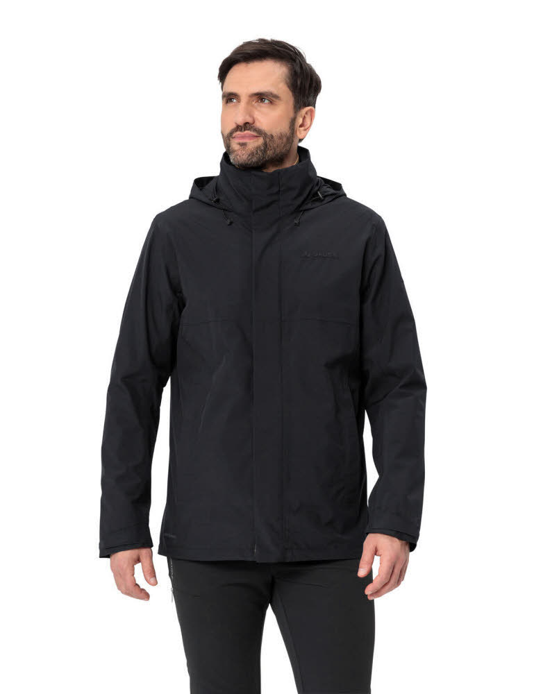VAUDE Rosemoor 3in1 Jacket Herren 3in1 Wanderjacke schwarz