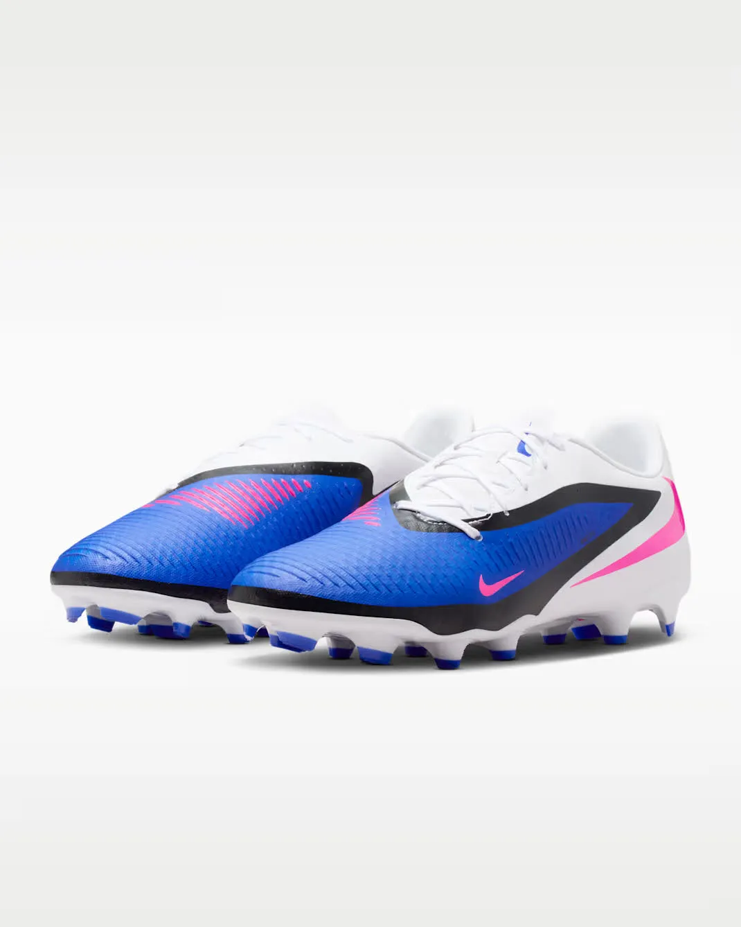 Nike Phantom 6 Low Academy Unisex Fußballschuhe Stollenschuhe weiß/blau
