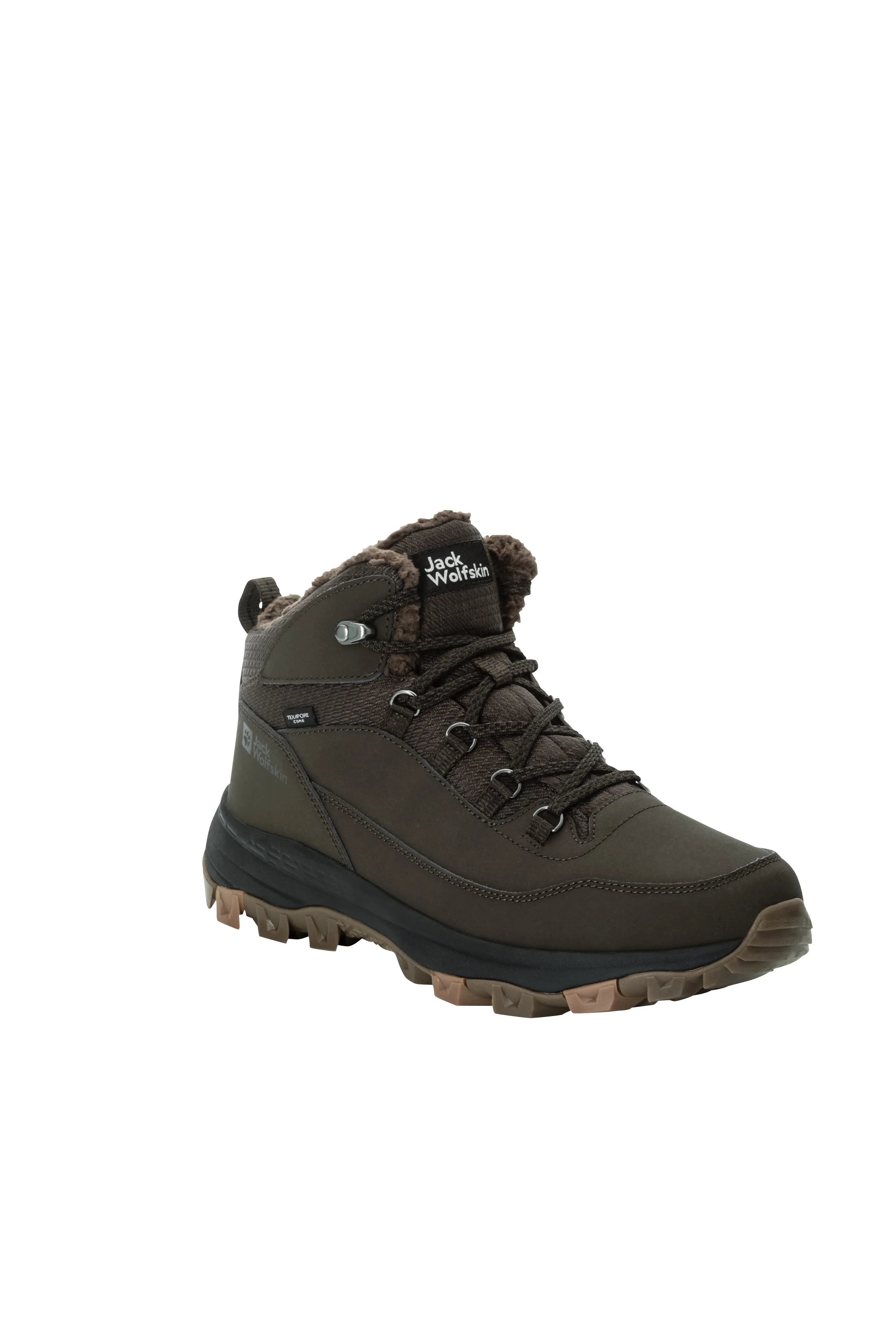 Jack Wolfskin Everquest Texapore Mid M Winterschuh Herren dunkelbraun