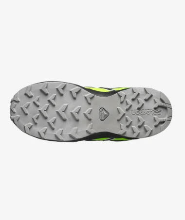Salomon SPEEDCROSS WP J Outdoorschuh Wanderschuh Kinder Jungen grau
