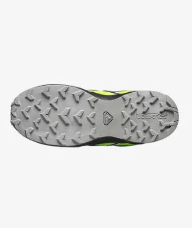 Salomon SPEEDCROSS WP J Outdoorschuh Wanderschuh Kinder Jungen grau