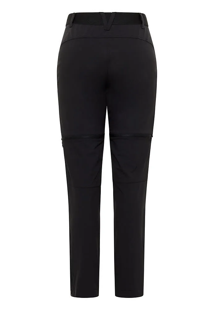 Witeblaze PALERMO 4 T-ZIPP OFF Damen Wanderhose Trekkinghose schwarz