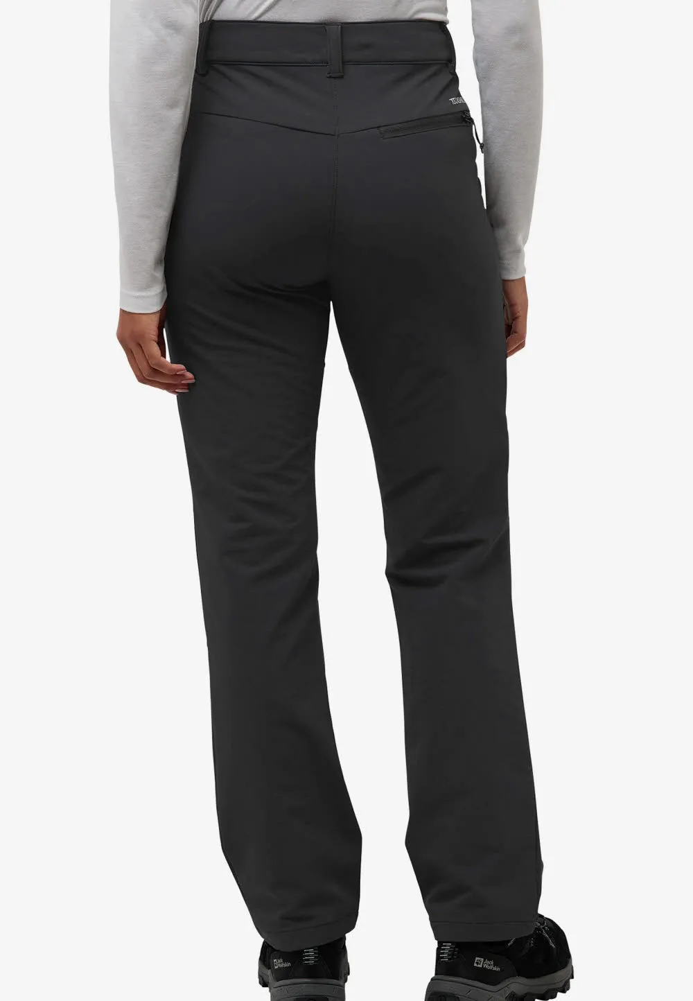 Jack Wolfskin Activate Thermic Pants Damen Wanderhose Trekkinghose schwarz