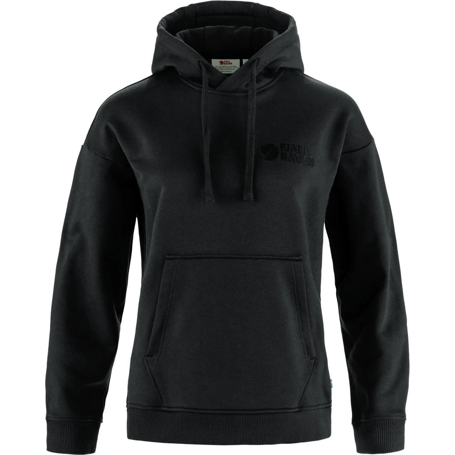 Fjällräven Classic Hoodie W Damen Kapuzenpullover schwarz
