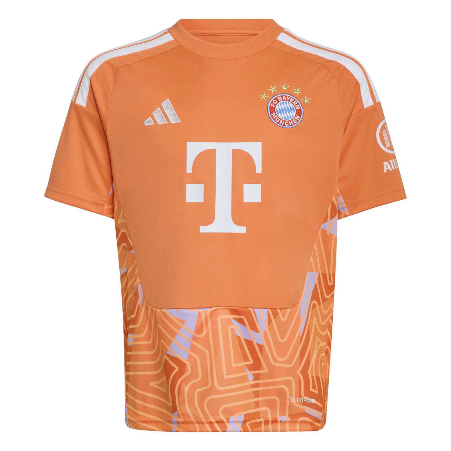 adidas FC Bayern München 26/27 Torwarttrikot Kinder Trikot orange