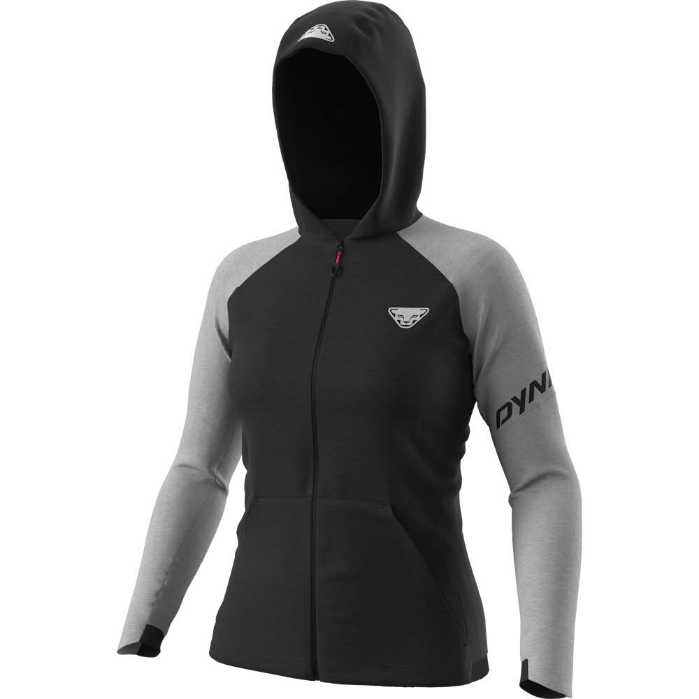 Dynafit 24/7 Polartec® Zip Hoody Damen Skirolli Midlayer alloy