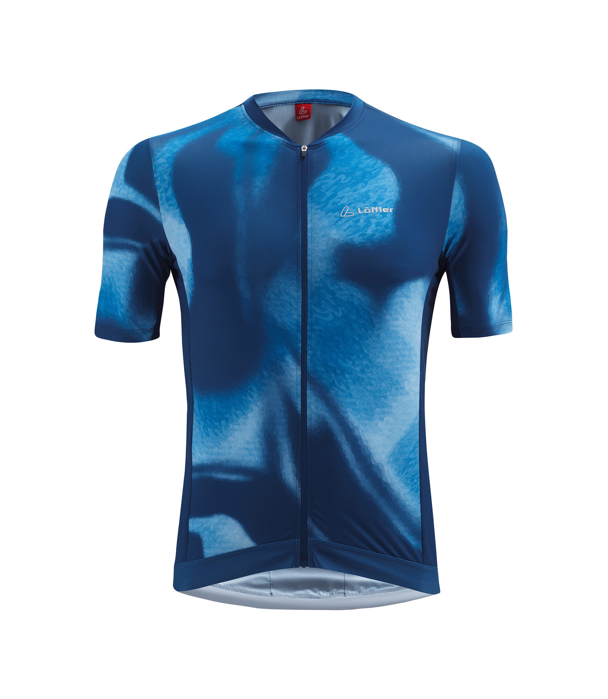 Löffler BIKE JERSEY FZ PSY MID Herren Radtrikot blau