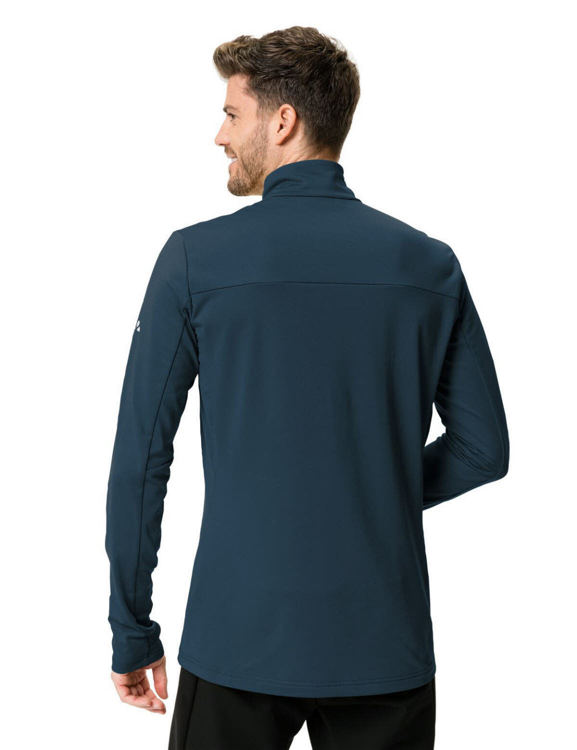 Vaude Livigno Halfzip II Herren Fleecepullover Midlayer blau
