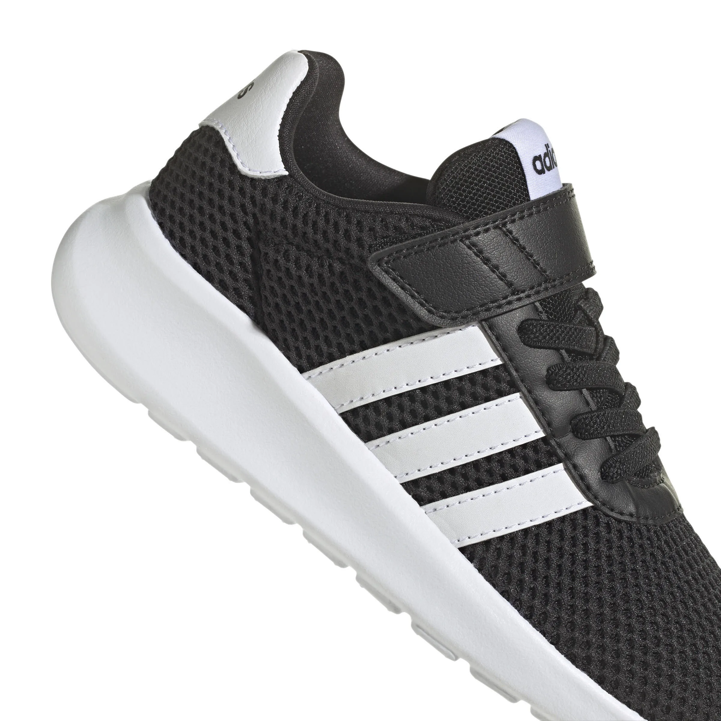 adidas Lite Racer 3.0 EL K Jungen Turnschuhe Sportschuhe schwarz