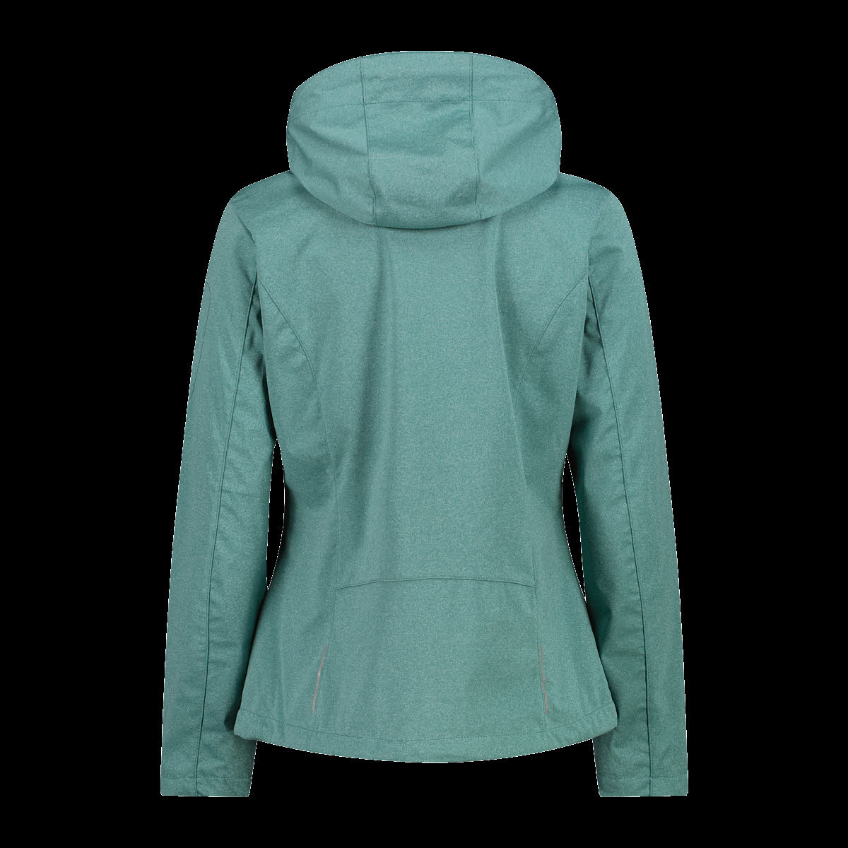 CMP Damen Kapuzenjacke Softshelljacke blaugrün