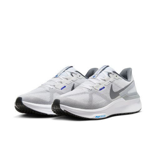 Nike Structure 25 Road Herren Laufschuhe Joggingschuhe hellgrau weiß