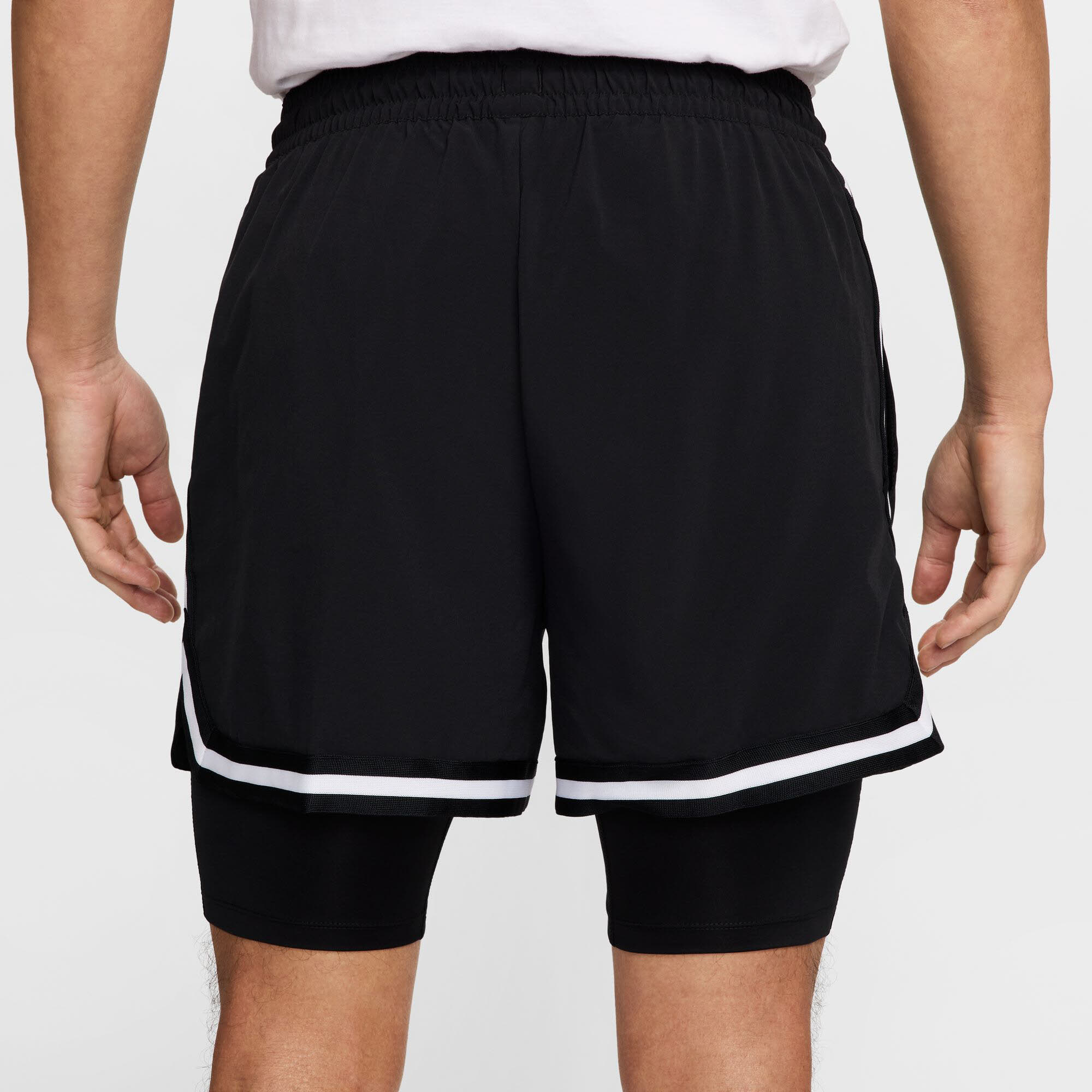 Nike Dri-FIT DNA 2in1 4IN Herren Short Basketballshort schwarz