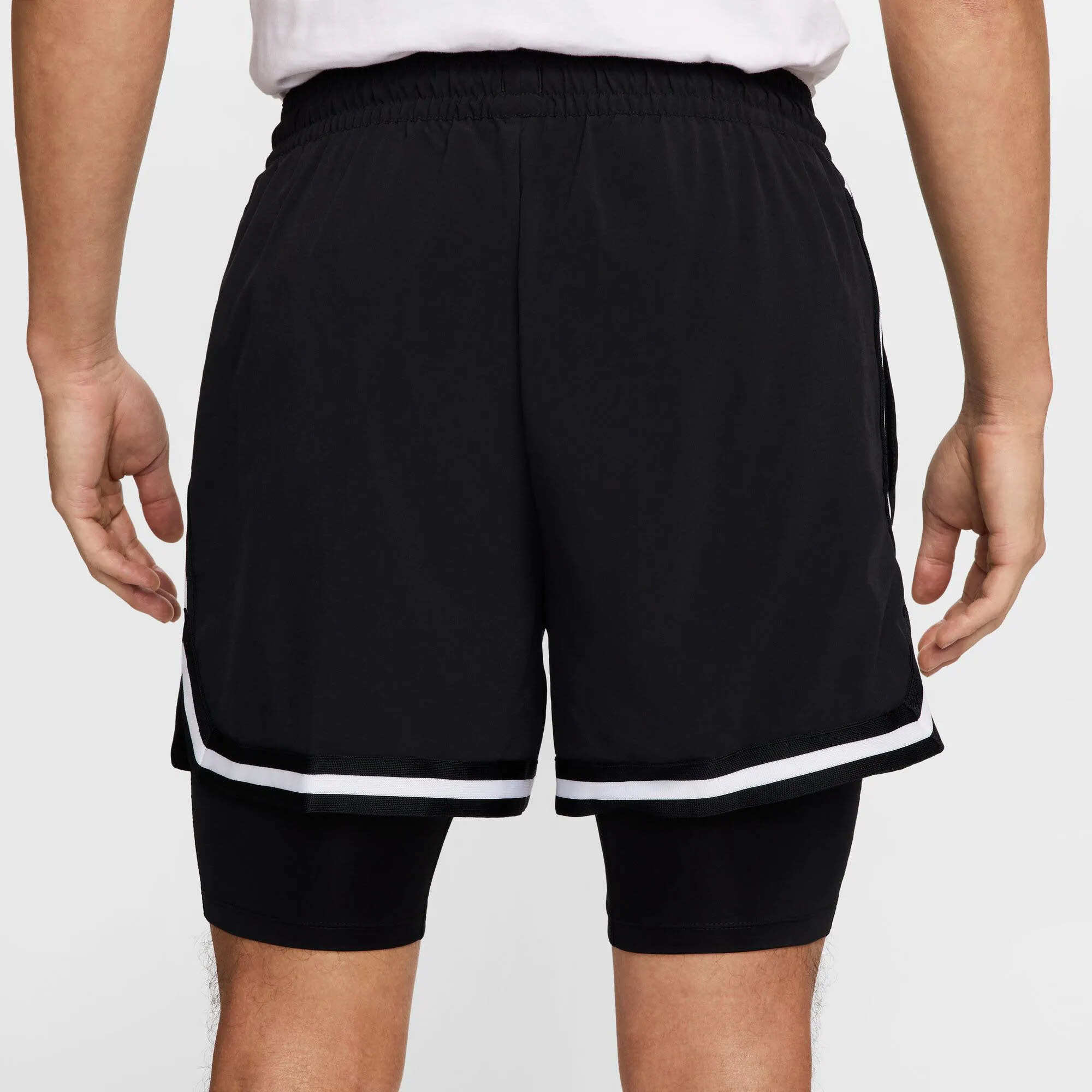 Nike Dri-FIT DNA 2in1 4IN Herren Short Basketballshort schwarz