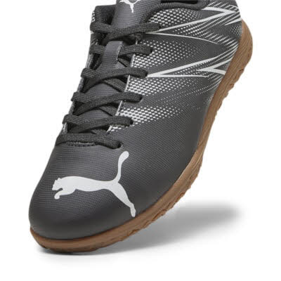 Puma ATTACANTO IT Kinder Fußballschuhe Hallenschuhe schwarz