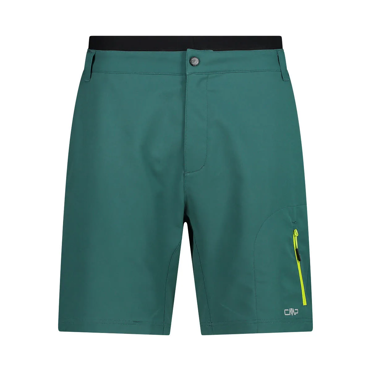 CMP Freebike-Bermuda Radsport-Shorts Radhose Herren dunkelgrün
