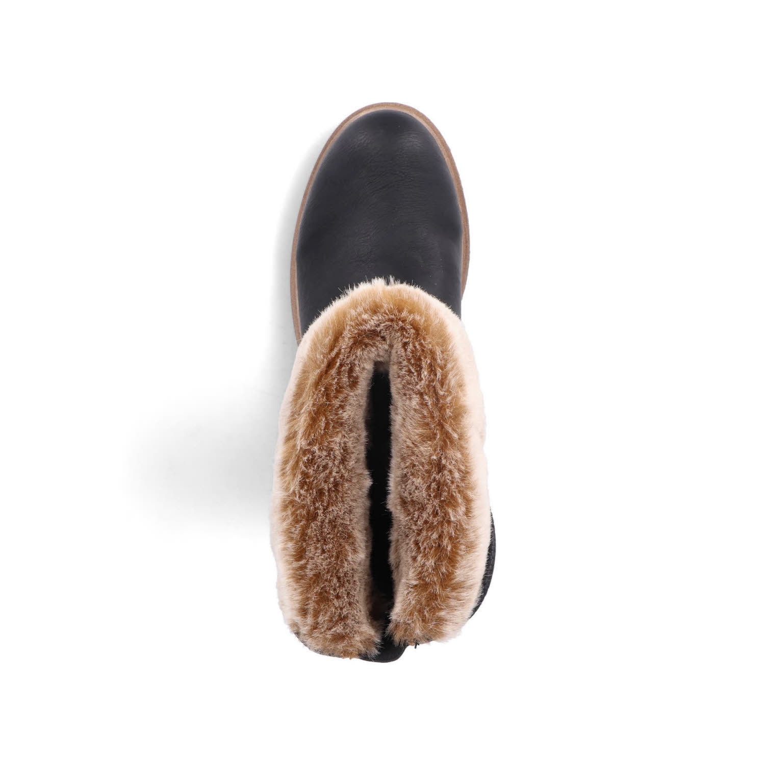 Rieker HWK Damen Stiefel Damen Hochschaftstiefel Winterstiefel schwarz