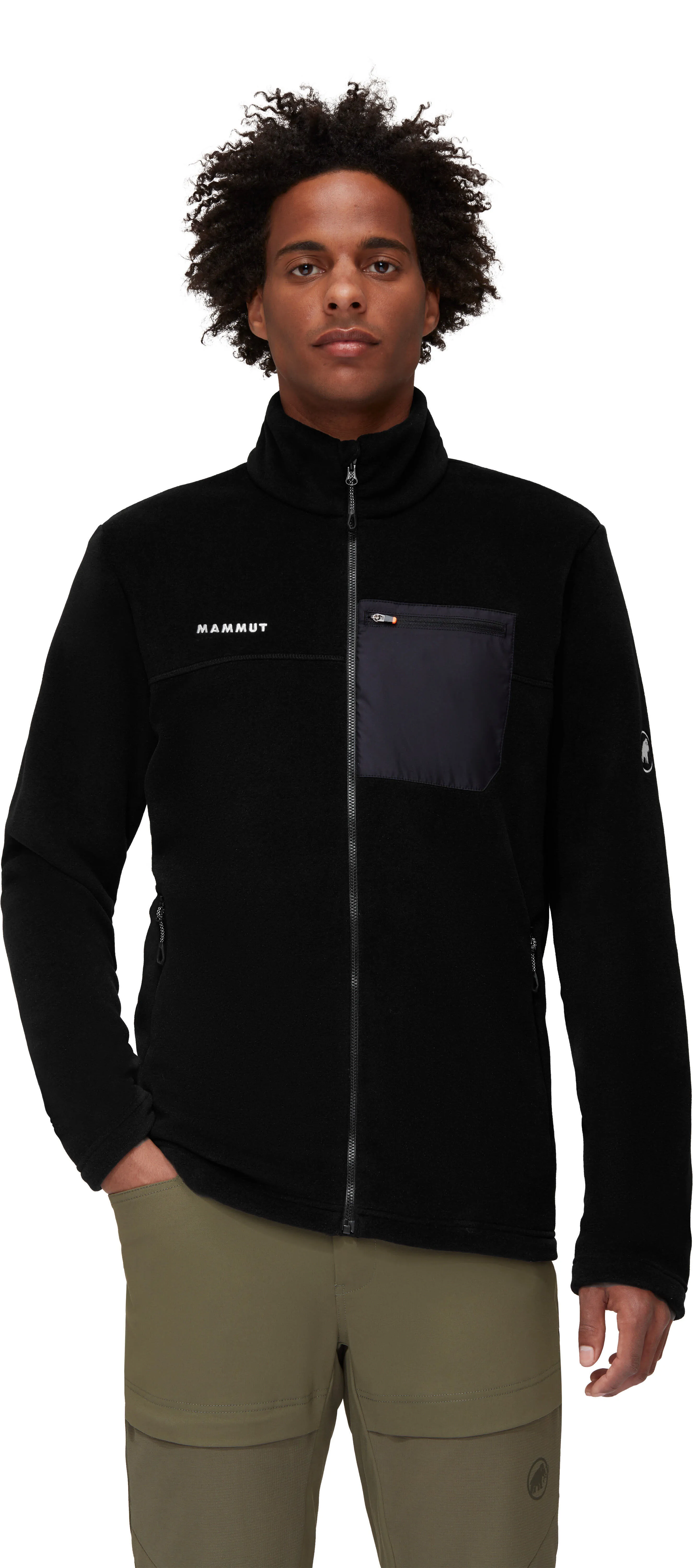 Mammut Innominata ML Jacket Fleecejacke Leicht Warm Herren Schwarz