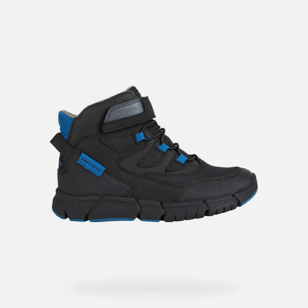 Geox Flexyper Jungen Outdoorschuhe Schwarz