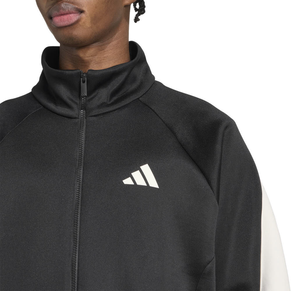 adidas STADIUM TRACK TOP Herren Sweatjacke Trainingsjacke black/off-white