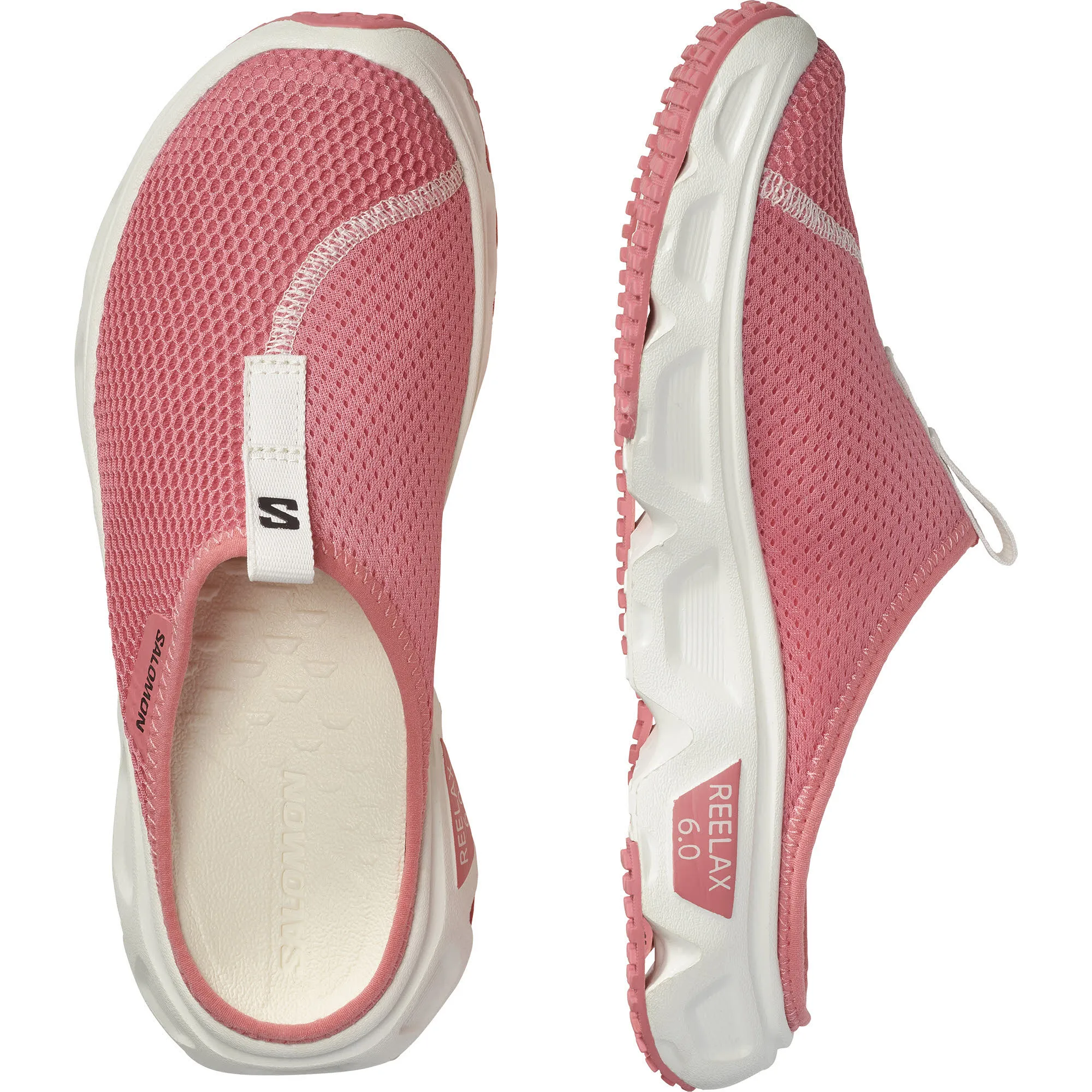 Salomon REELAX SLIDE 6.0 Freizeitschuhe Badeschuhe rosa Damen
