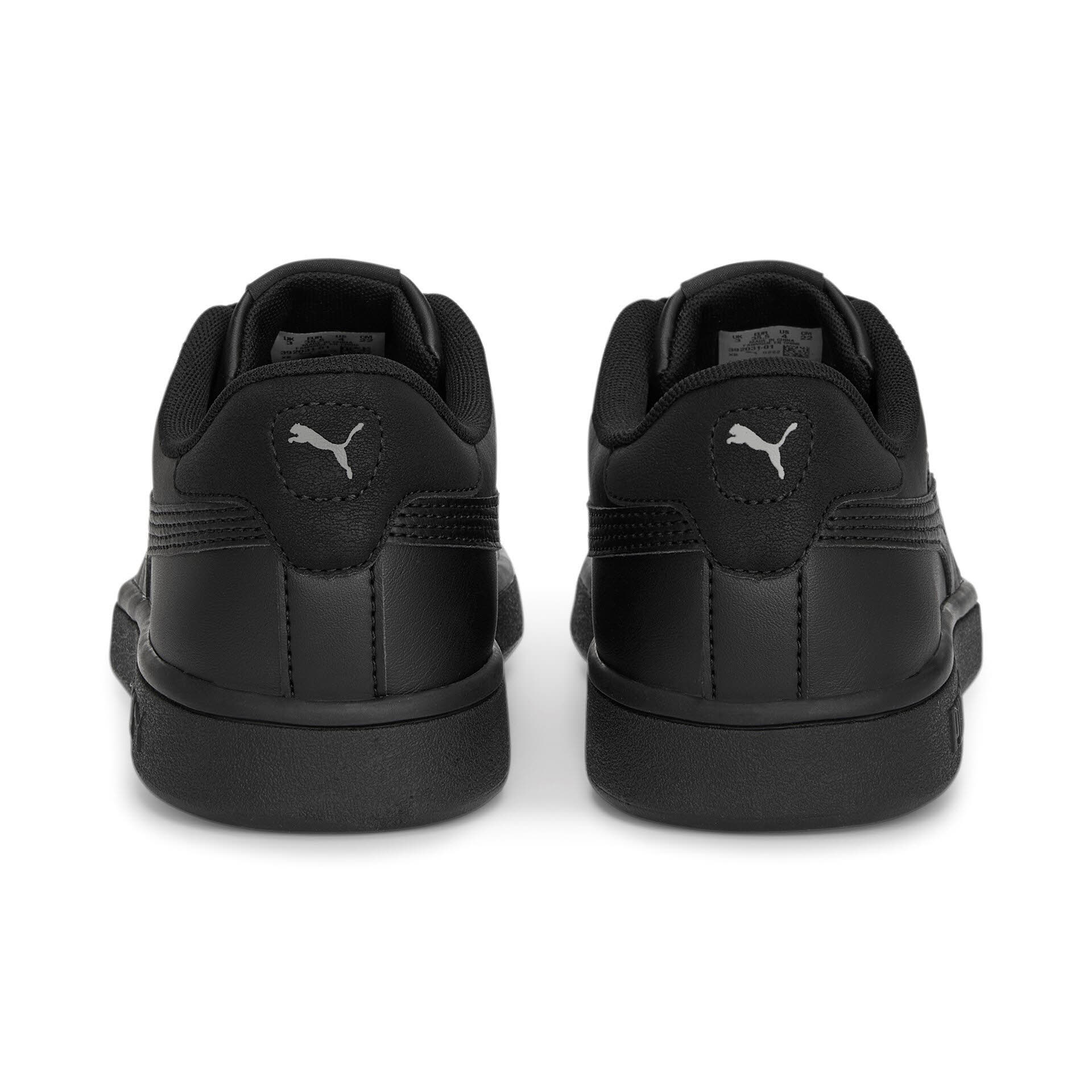 Puma Smash 3.0 Jungen Sneaker Freizeitschuhe schwarz