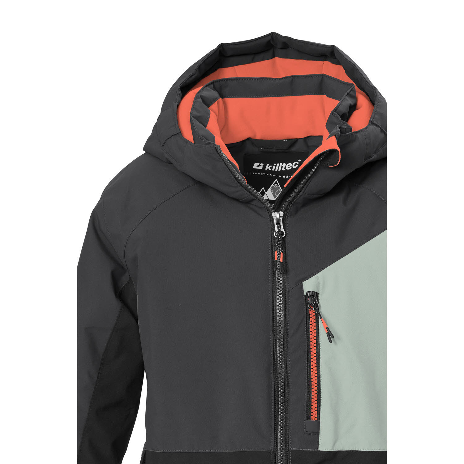 Killtec KSW 206 BYS SKI JCKT Jungen Skijacke Winterjacke schwarz