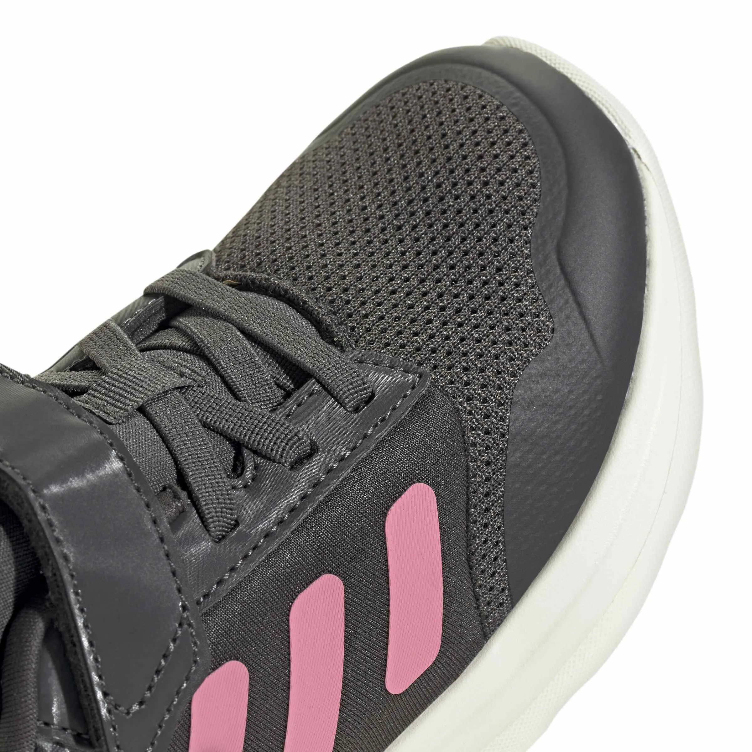 adidas Tensaur Run 3.0 EL Mädchen Sneaker Freizeitschuhe grau/weiß/pink