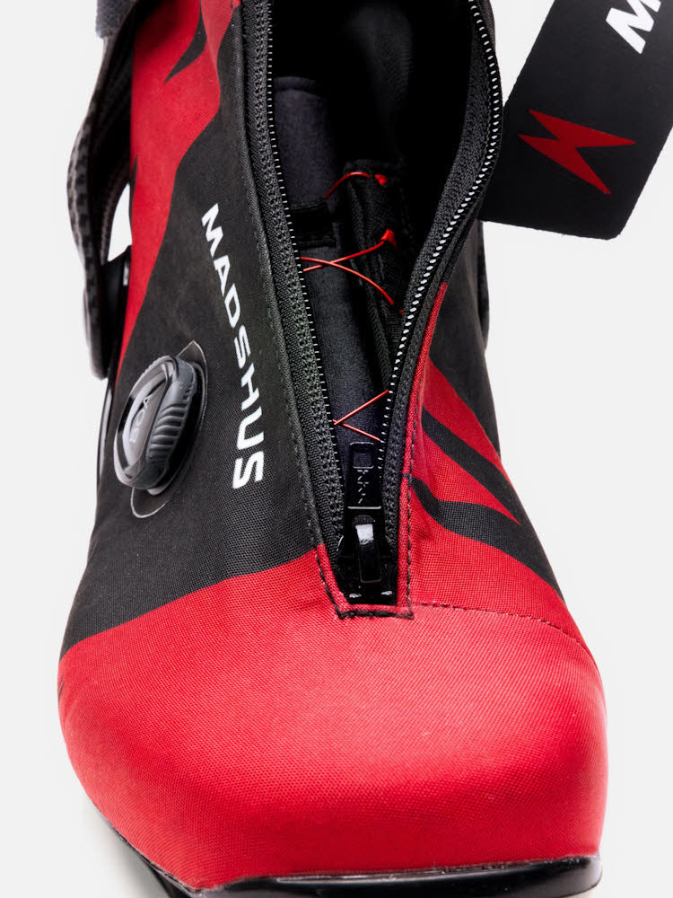 Madshus Pulse BOA® Skate Unisex Langlaufschuhe NNN Skating rot/schwarz