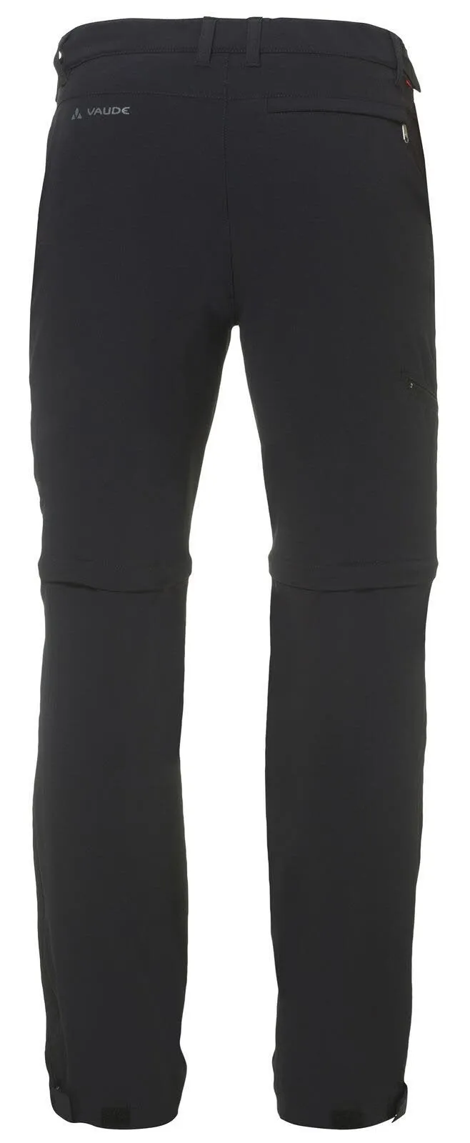 Vaude Herren Farley Stretch T-Zip Pants Wanderhose Trekkinghose Outdoorhose black NEU