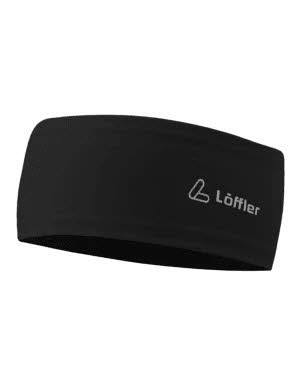 Löffler Mono Headband Unisex Stirnband transtex-Futter schwarz NEU