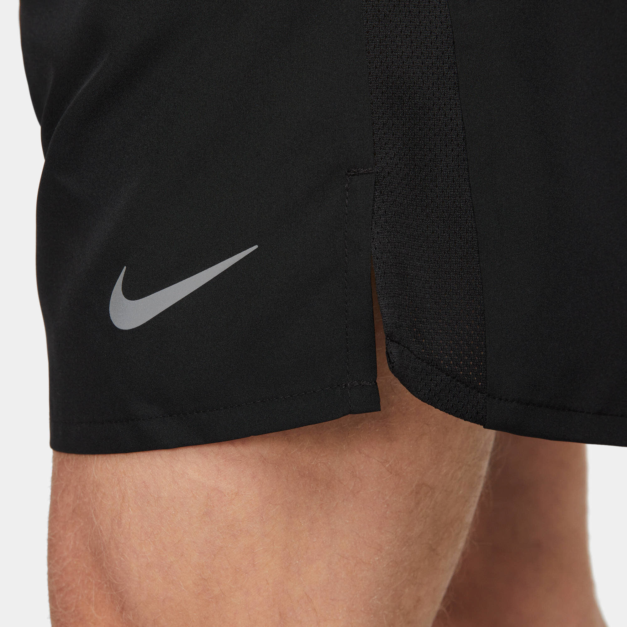 Nike Challenger Herren Dri-Fit-Laufshorts Sportshorts Trainingshose schwarz