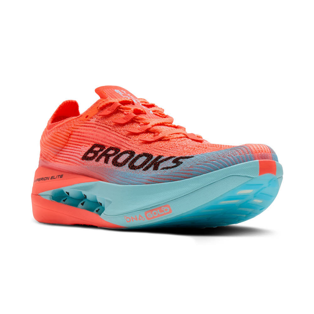 Brooks Hyperion Elite 5 Herren Laufschuhe Joggingschuhe pink clay/atomizer blue