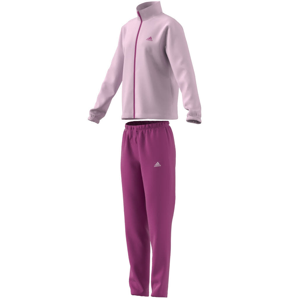 adidas Essentials Big Logo Mädchen Trainingsnzug Rosa Weiß