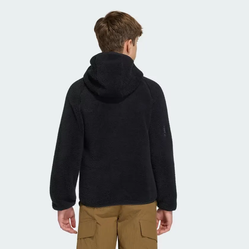 adidas Terrex Xploric Kinder Outdoorjacke Fleecejacke schwarz