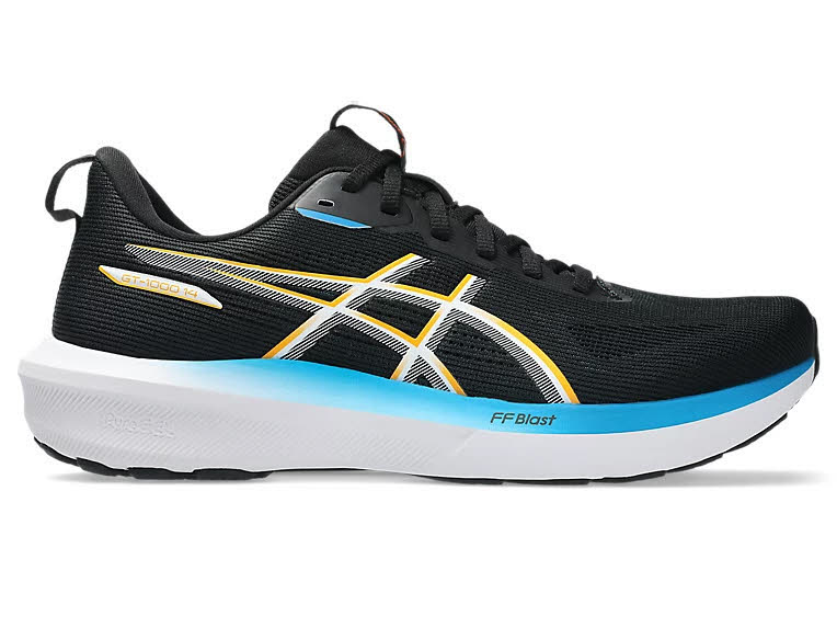 Asics GT-1000 14 Herren Laufschuhe Joggingschuhe schwarz/yamabuki