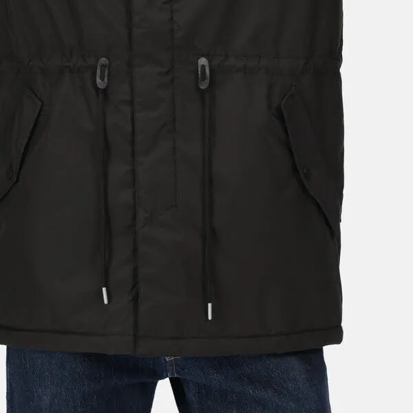 Regatta Salinger III Parka Jacke Freizeitjacke modisch Herren schwarz