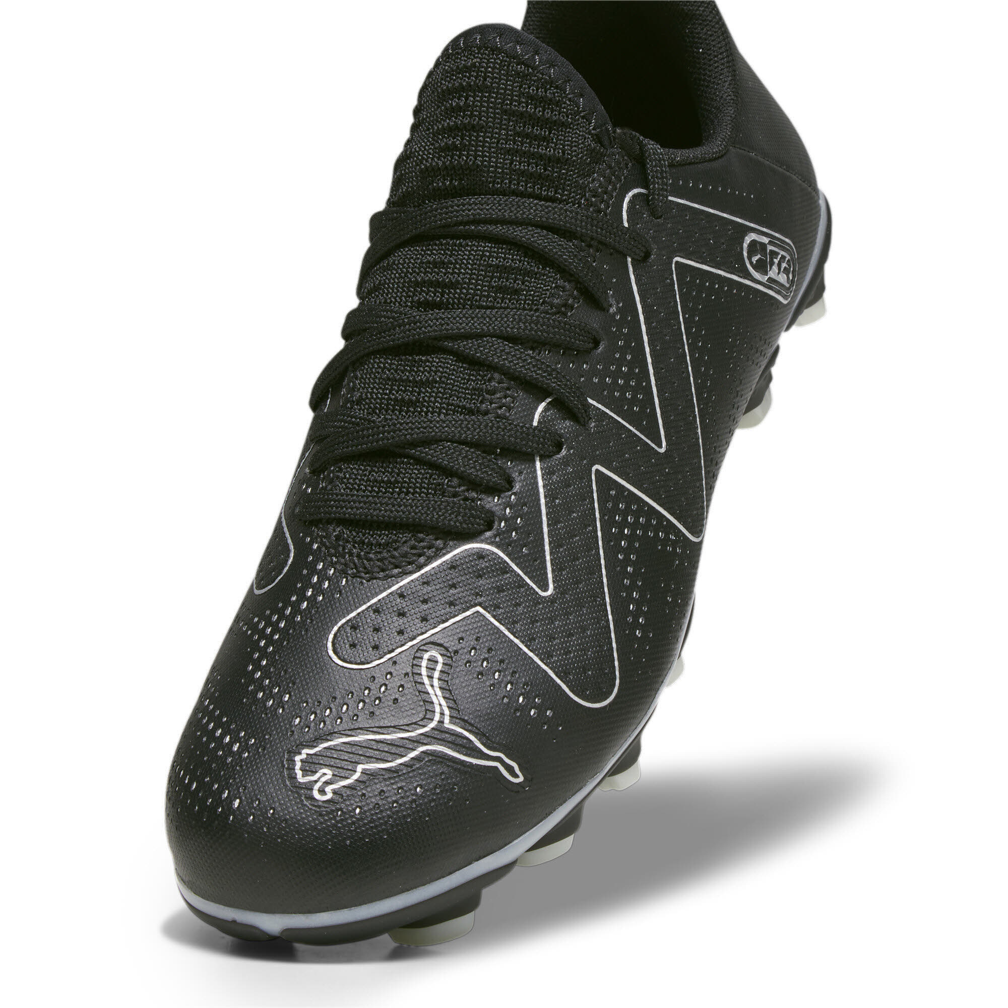 Puma Future Play FG/AG Jungen Fußballschuhe Stollenschuhe schwarz