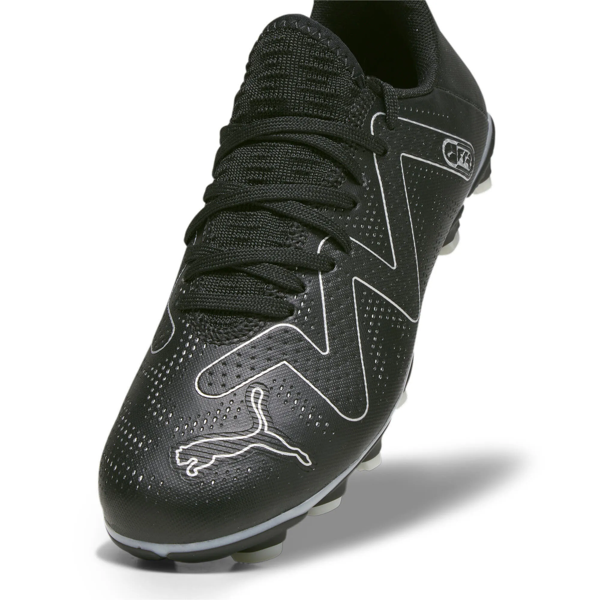 Puma Future Play FG/AG Jungen Fußballschuhe Stollenschuhe schwarz