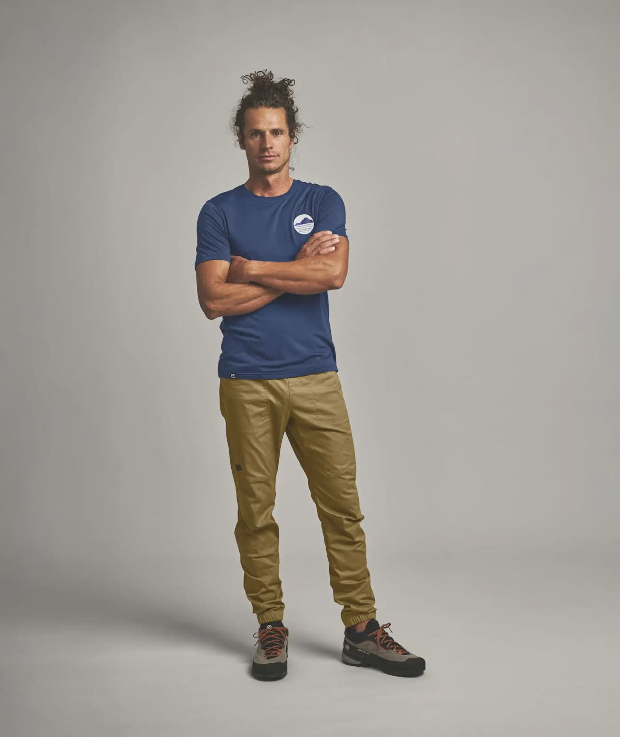 Ortovox 120 COOL TEC CHOOSE MTN TS Herren Funktionsshirt blue nunatak